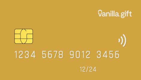 ویزا کارت وانیلا ۲۵ دلاری