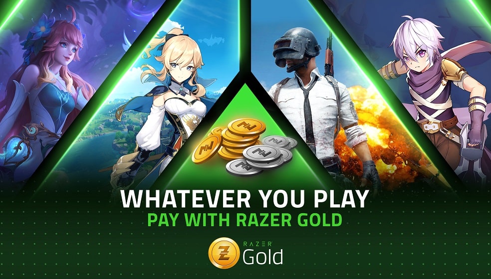 خرید گیفت کارت Razer Gold از سایت گیفت بارون